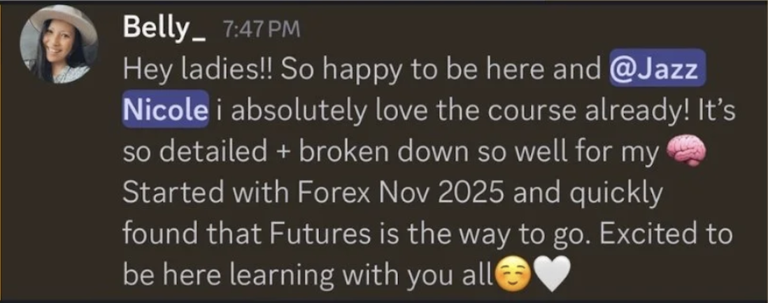 Discord testimonial from Belly_